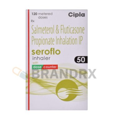 Seroflo Inhaler 120 MD 50 mcg Cipla